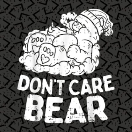 Don't Care Bear Smoking Weed Funny Weed 420 Cannabis Marijuana Gift Notebook: 6x9 In - 114 Page Great quotes Motivation for Inspirational Journals for All Age